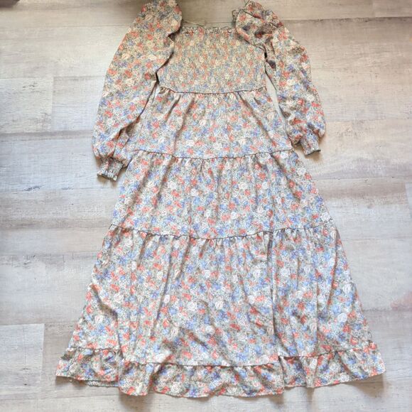Blu Pepper Dresses & Skirts - Women’s Blu Pepper Short Sleeve Floral Dress Size L